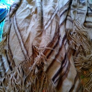 Wool poncho